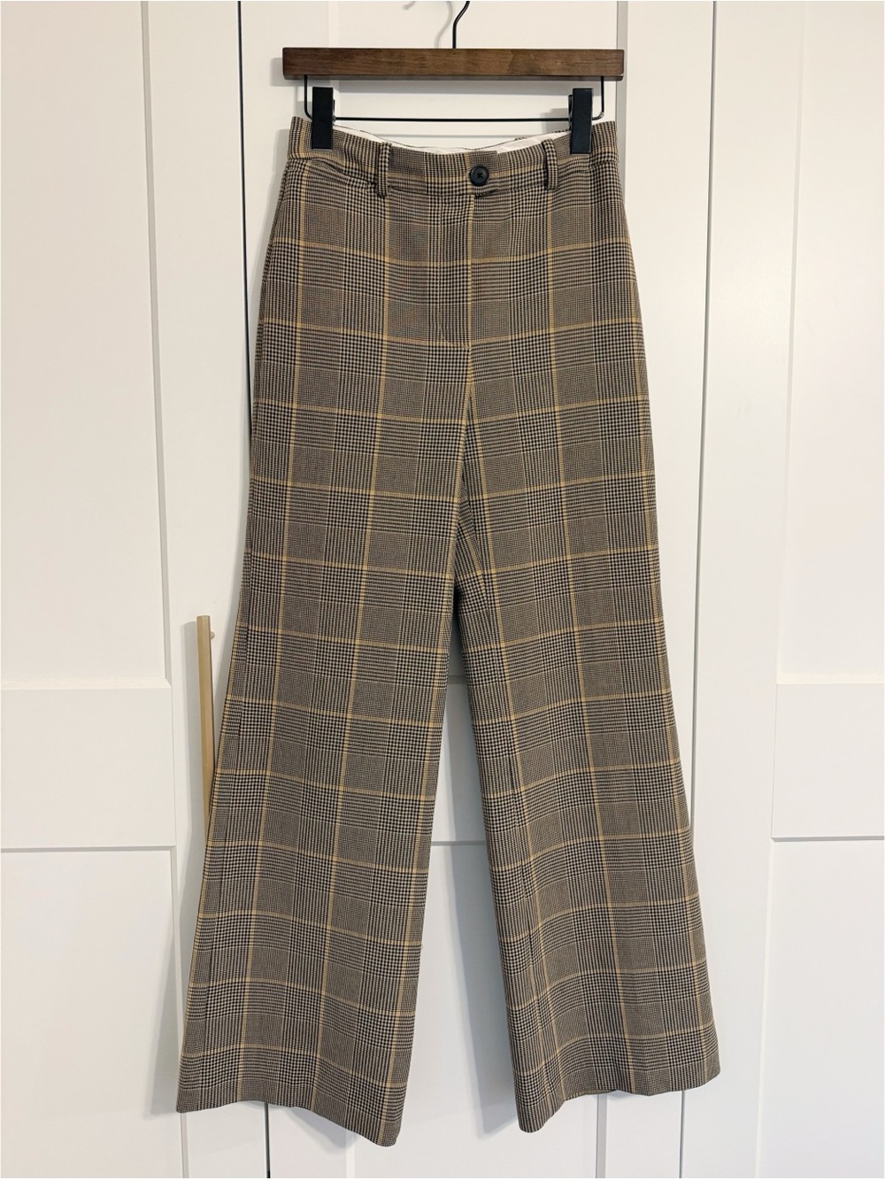 WIlfred Women’s 4 Flat Front Plaid Trousers